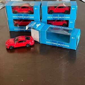 Scarce Ford Mustang 50th Anniversary Maisto Collector Car NOS Wholesale Lot of 5